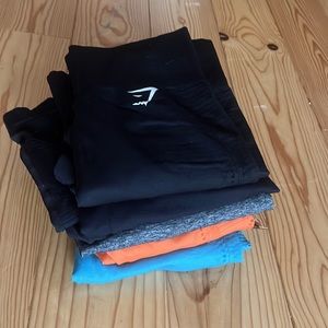 Bundle of 5 Gymshark leggings